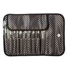 2016 Quality Guarantee 10pcs Grid Bag Cosmetic Makeup Brush Brushes Set Kit mutilcolor Anne