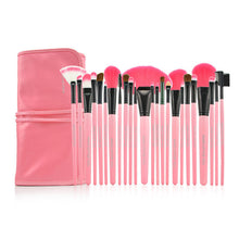 2016 Quality Guarantee 24X Professional Makeup Pro Kits Brushes Leopard Cosmetics Brush Tool The longest brush 14cm Anne