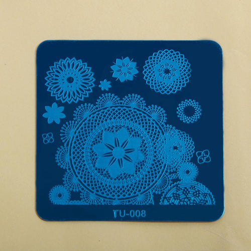 2016 Quality Guarantee timbri DIY Nail Art Image Stamp Stamping Plates Manicure Template stempel nail art Anne