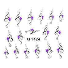 2016 new fashion Stickers & Decals Water Transfer Slide Decal Sticker Nail Art Tips Toe Decoration women girl free shipping