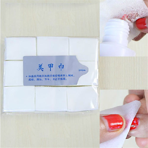 2016 new style 1000pcs Nail Art Tips Manicure Polish Remover Clean Cotton Wipes Lint Pads Paper White Color Anne