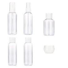 2016 new style 60ml/50ml/10ml 6pcs Set Empty Tubes Cosmetic Cream Travel Lotion Containters Packing Empty Bottle Anne