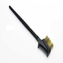 2016 new style Steel Eyebrow Eyelash Dual-Comb Extension Brush Metal Comb Cosmetic Makeup Tool Lash & brow Comb Anne