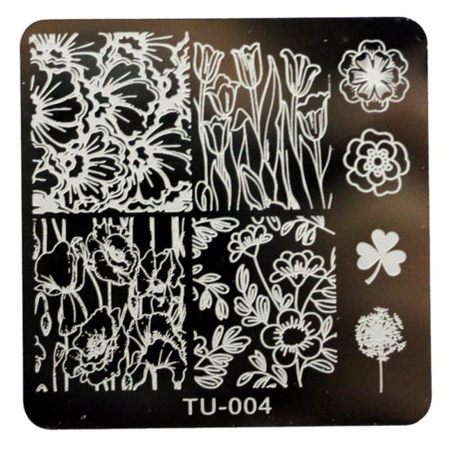 2016 stainless steel nail art stamping plates DIY Nail Art Image Stamp Stamping Plates Manicure Template Anne
