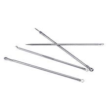 2017 HOT New Arrival 4pcs Blackhead Comedone Acne Blemish Remover Stainless Needles Remove Tool Unisex Gender Anne