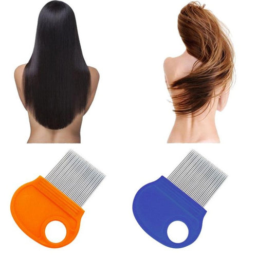 2017 HOT New Arrival Hair Lice Comb Brushes Terminator Fine Egg Dust Nit Free Removal Stainless Steel 100% New Anne