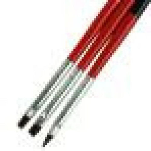2017 HOT New Arrival as shown in the picture 3pcs/lot Red Soft and Professional Pen Nail Art Brushes Tool Set Anne