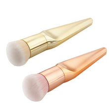 2017 Hot Sale 19*4*3cm Pro Cosmetic Makeup Face Powder Blusher Toothbrush Curve Foundation Brush Anne