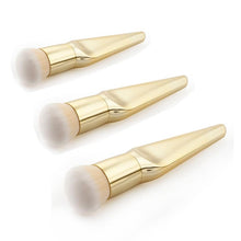 2017 Hot Sale 19*4*3cm Pro Cosmetic Makeup Face Powder Blusher Toothbrush Curve Foundation Brush Anne