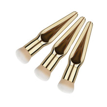 2017 Hot Sale 19*4*3cm Pro Cosmetic Makeup Face Powder Blusher Toothbrush Curve Foundation Brush Anne