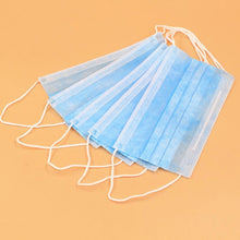 2017 Hot Sale 50 PCS Disposable Earloop Face Mask Filters Bacteria Breathable Beauty Medical 3 PLY non-woven fabrics Material