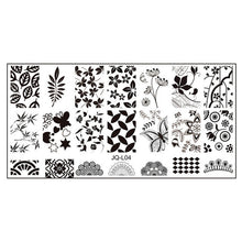 2017 Hot Sale 6*12cm Stainless Steel Nail Art Stamping Plates Geometric Sports Nails Template Stamp beauty Anne
