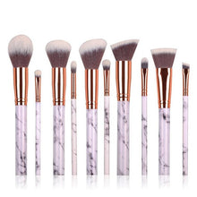 2017 Most Popular 10 pcs Cosmetic Makeup Brush Blusher Eye Shadow Brushes Set Kit pinceis de maquiagem profissional Anne