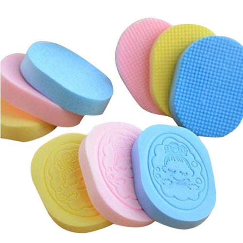2017 Most Popular Compressed Natural Facial Sponge Puff Face Wash Cleaning Sponge Practical Soft sponge puff Anne