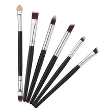 2017 New Arrival Brushes are made of quality natural 6PCS Cosmetic Makeup Brush Lip Makeup Brush Eyeshadow Brush Anne