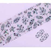 2017 New Arrival Design Nail Art Foil Stickers Transfer Decal Tips Manicure GL65 unhas decoradas adesivo Anne Shop