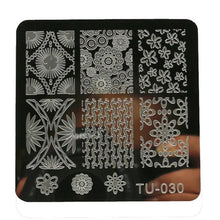 2017 New Arrival Nail polish Stamping tool DIY Nail Art Image Stamp Stamping Plates Manicure Template timbri Anne