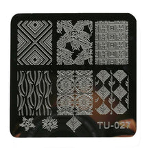 2017 New Arrival Nail polish Stamping tool DIY Nail Art Image Stamp Stamping Plates Manicure Template timbri Anne