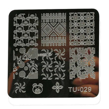 2017 New Arrival Nail polish Stamping tool DIY Nail Art Image Stamp Stamping Plates Manicure Template timbri Anne