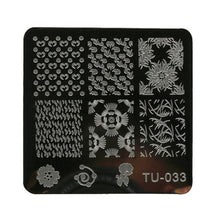 2017 New Arrival Nail polish Stamping tool DIY Nail Art Image Stamp Stamping Plates Manicure Template timbri Anne