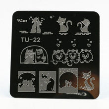 2017 New Arrival Nail polish Stamping tool DIY Nail Art Image Stamp Stamping Plates Manicure Template timbri Anne