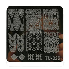 2017 New Arrival Nail polish Stamping tool DIY Nail Art Image Stamp Stamping Plates Manicure Template timbri Anne