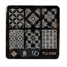 2017 New Arrival Nail polish Stamping tool DIY Nail Art Image Stamp Stamping Plates Manicure Template timbri Anne