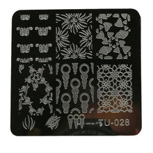 2017 New Arrival Nail polish Stamping tool DIY Nail Art Image Stamp Stamping Plates Manicure Template timbri Anne