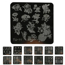 2017 New Arrival Nail polish Stamping tool DIY Nail Art Image Stamp Stamping Plates Manicure Template timbri Anne
