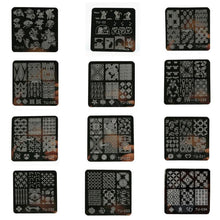 2017 New Arrival Nail polish Stamping tool DIY Nail Art Image Stamp Stamping Plates Manicure Template timbri Anne