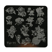 2017 New Arrival Nail polish Stamping tool DIY Nail Art Image Stamp Stamping Plates Manicure Template timbri Anne