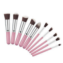 2017 New Arrivals 10PCS/1Set Cosmetic Makeup Brush Brushes Set Foundation Powder Eyeshadow eyeshadow Anne