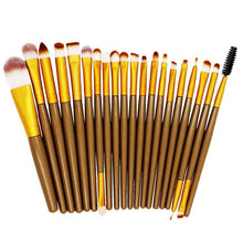 2017 New Designed 22pcs Makeup Brush Makeup Sponge Makeup Brush Cleaner Foundation Brush techniques makeup Anne