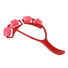 2017 New Fashion Design 24 Pinnate Shaped Body Slimming Massage Roller unique easy to use pp Material Anne