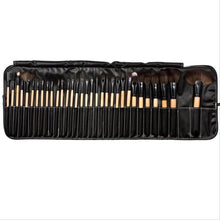 2017 New Men and Women 32pcs Professional Soft Cosmetic Eyebrow Shadow Makeup Brush Set Kit+Pouch Bag Anne