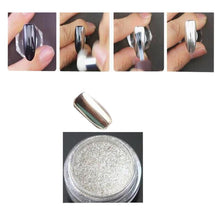 2017 New Top Fashion Gold Silver Color 1 Box Gold Sliver Nail Glitter Powder Shinning Nail Mirror Powder Anne