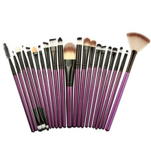 2017 New Women 21 pcs Makeup Brush Set tools Make-up Toiletry Kit Wool Make Up Brush Set eyebrow brush Anne