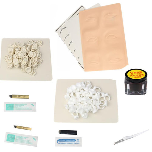 2017 New Women Silicone,plastic,Stainless Steel Microblading Permanent 3D Makeup Eyebrow Tattoo Needle Pen Pigment Kit Anne