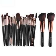 2017 Professional 22pcs Cosmetic Makeup Brushes Set Blusher Eyeshadow Powder Foundation Eyebrow Lip Make up Brush toothbrush kit