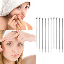 2017 Quality Guarantee 10 Pc Pimple Blemish Comedone Acne Extractor Tool Blackhead Remover Needles 2017 Anne