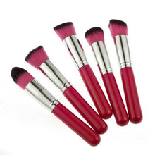 2017 Quality Guarantee 10pcs Makeup Brushes Set Powder Foundation Eyeshadow Tool mutilcolor maquillaje Anne