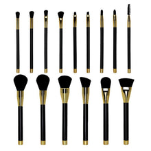 2017 Quality Guarantee 15PCS Cosmetic Makeup Brush Makeup Brush Eyeshadow Brush New fashion design pinceis ovais Anne