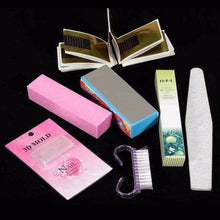 2017 Quality Guarantee 21 in 1 Professional Acrylic Glitter Color Powder French Nail Art Deco Tips Set Anne