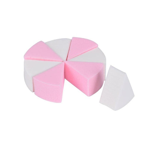 2017 Quality Guarantee 8PCS Makeup Foundation Beauty Cosmetic Facial Face Sponge Powder Puff Soft Sponge makeup sponge Anne