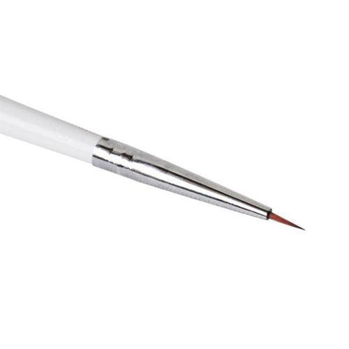 2017 Quality Guarantee High Quality Engraving Nail Art Brush Sable Nail Art Painting Brush 3D Pen White not easy to loose Anne