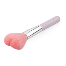 2017 Quality Guarantee Nylon hair 1 PC Cosmetic Makeup Face Powder Blusher Foundation Heart Shape Brush Anne