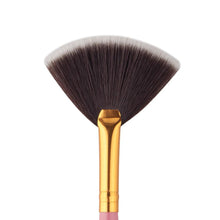 2017 new style 15cm Artificial Fiber Material 1Pc Fan Brush Portable Slim Professional Makeup Brush Anne