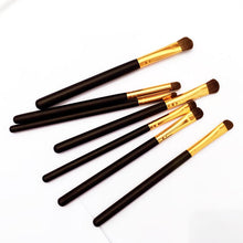2017 new style Nylon hair material 7PCS Cosmetic Makeup Brush Lip Makeup Brush Eyeshadow Brush 2017 Anne