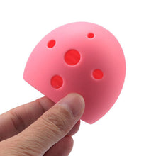 2017 new style Silicone Egg Cleaning Glove Makeup Washing Brush Drying Racks Scrubber Tool Cleaner pinceles maquillaje Anne
