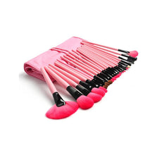 2017 new style Super High Quality Sponge Puff + 24 PCS Cosmetic makeup brushes Professional Makeup Anne